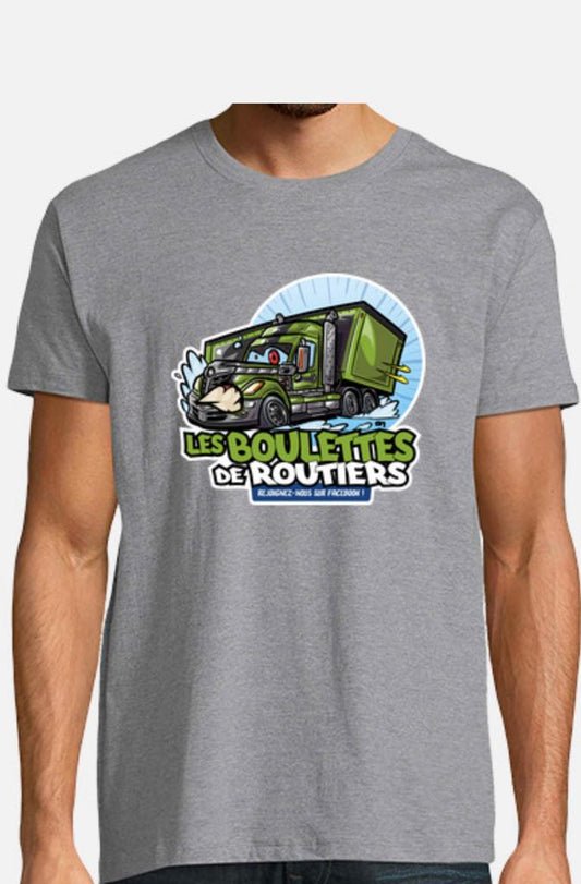 TEE SHIRT A MANCHES COURTES